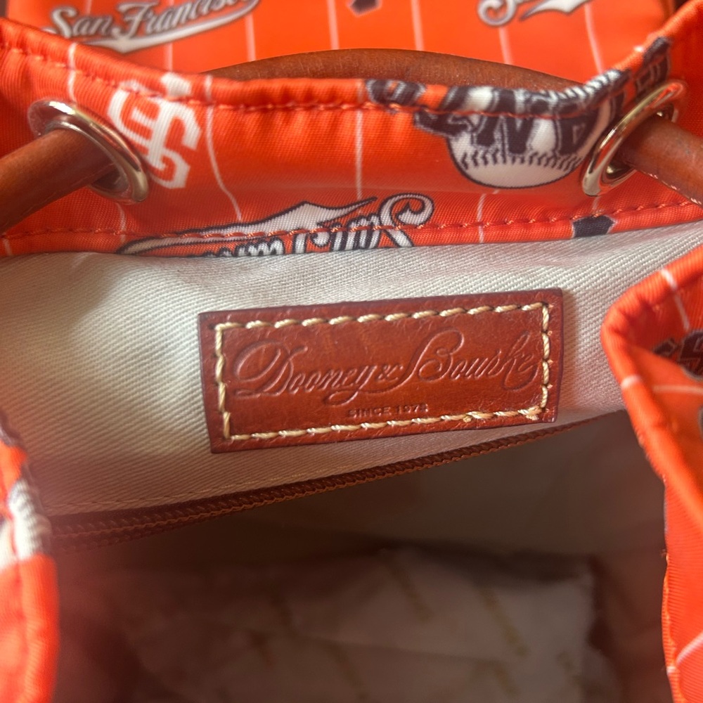 Dooney & Burke San Francisco Giants Medium Murphy Backpack - Picture 5 of 7